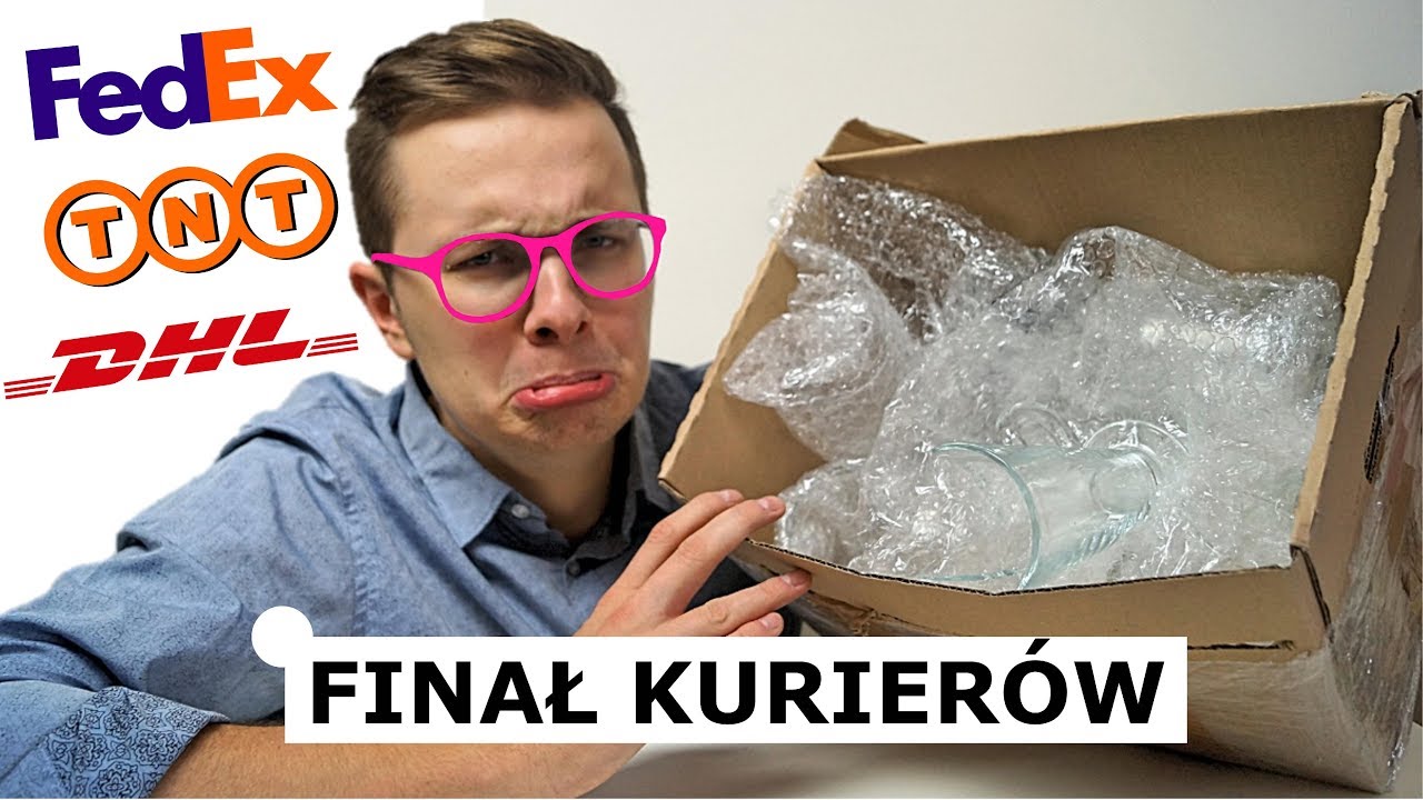 FINAŁ KURIERÓW - KTÓRY KURIER NAJLEPSZY? (DHL, FEDEX, TNT)