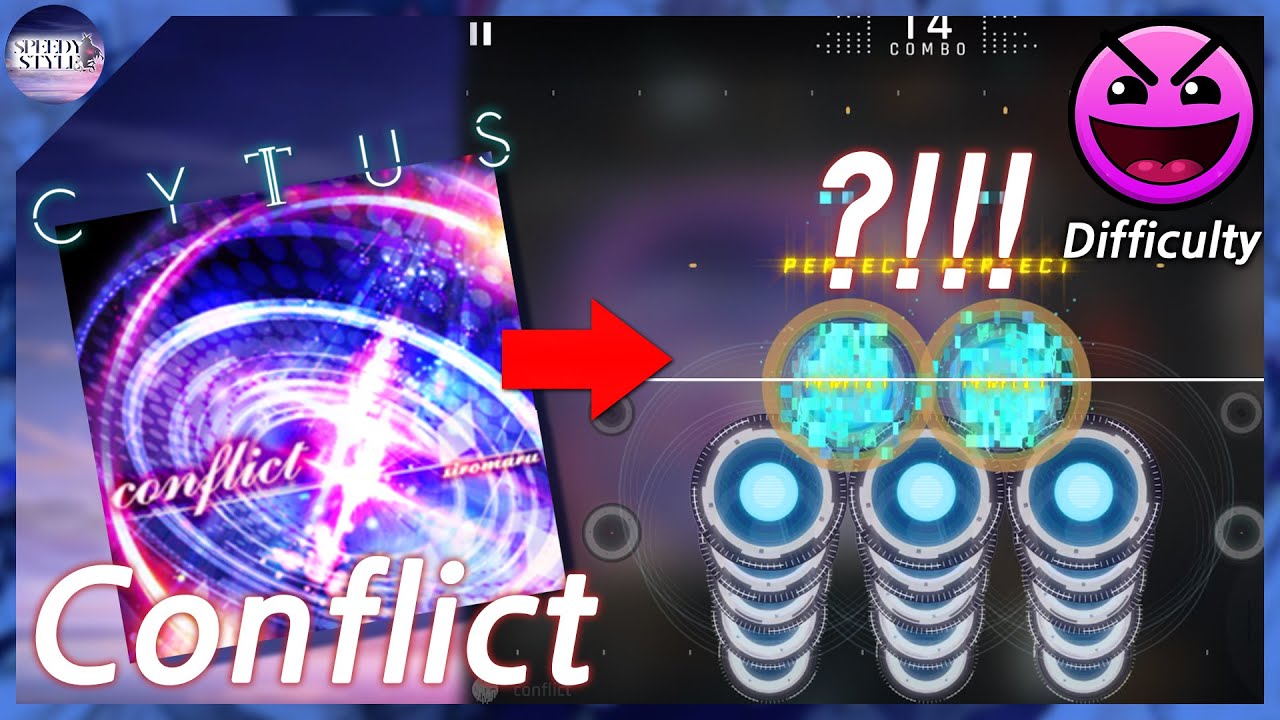 [Cytus] National Anthem of Rhythm Games! - Conflict (VILA Remix) [Glitch 15]