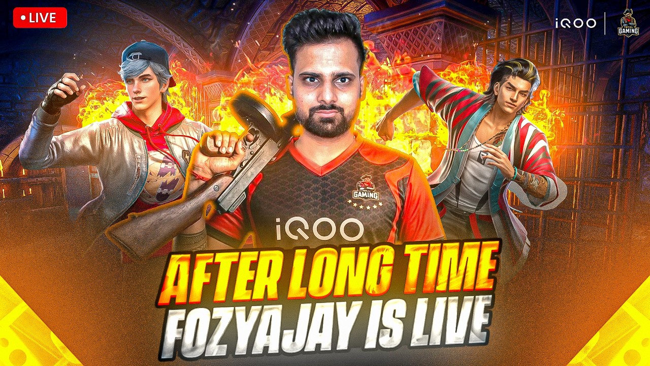 DEKHO DEKHO KON LIVE AAYA I TG FOZYAJAY I TOTAL GAMING ESPORTS | #iQOOTG #iQOOZ11x