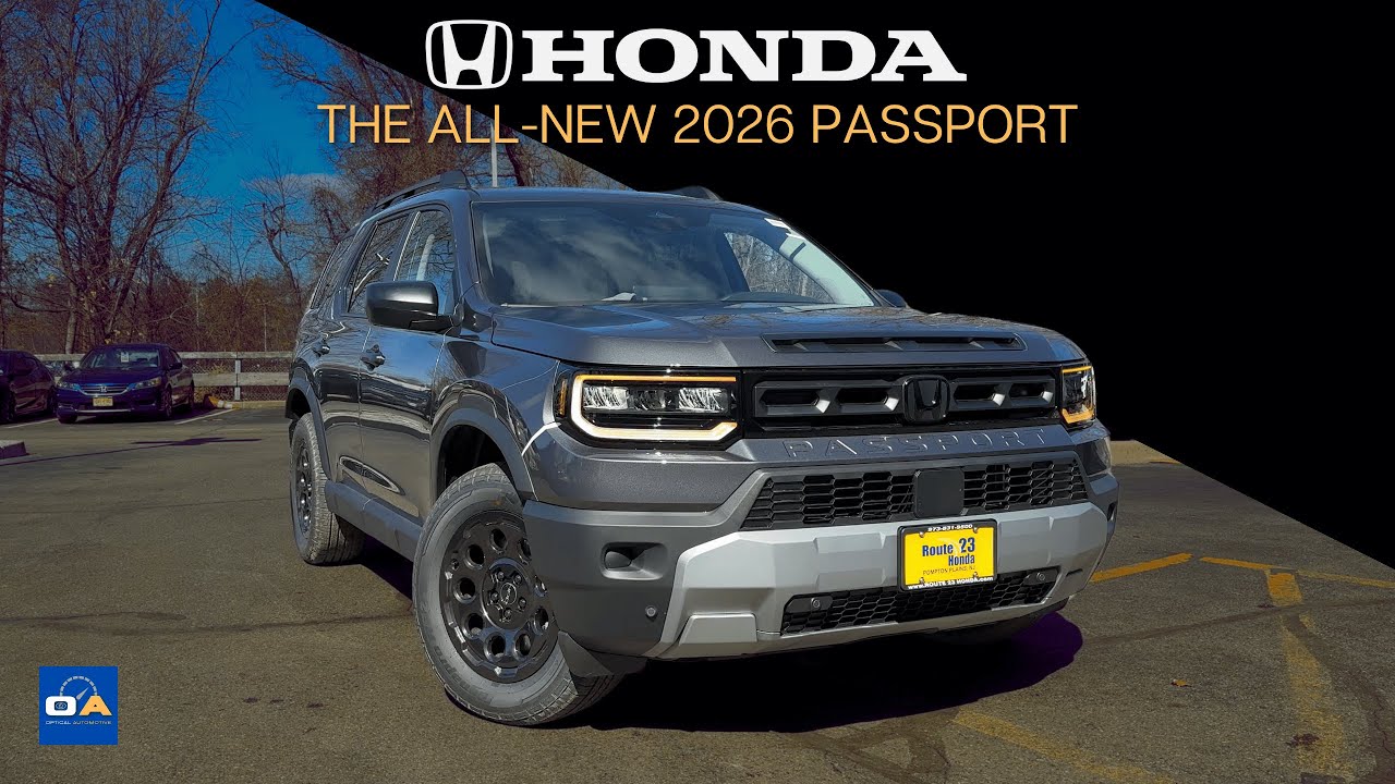 2026 Honda Passport RTL Blackout | The BEST New Family Off-Roader? | Exterior & Interior Review | 4K