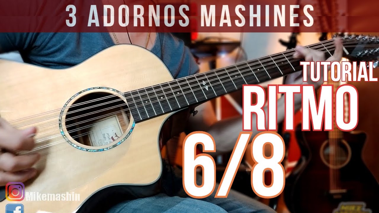TUTORIAL - Adornos rápidos tocando solo para abajo 🤙🔥 - RITMO 6/8