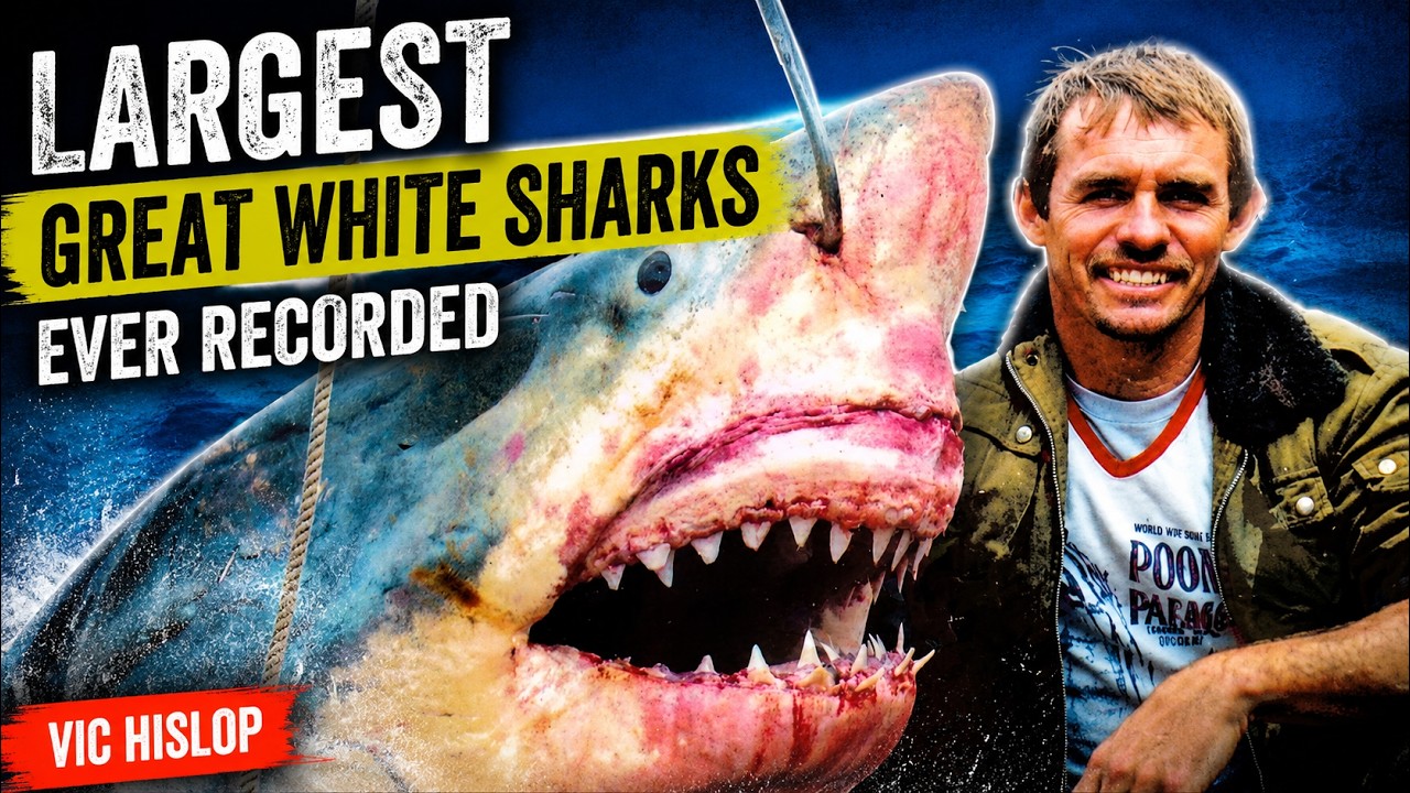 Vic Hislop & Largest Great White Sharks Ever Recorded