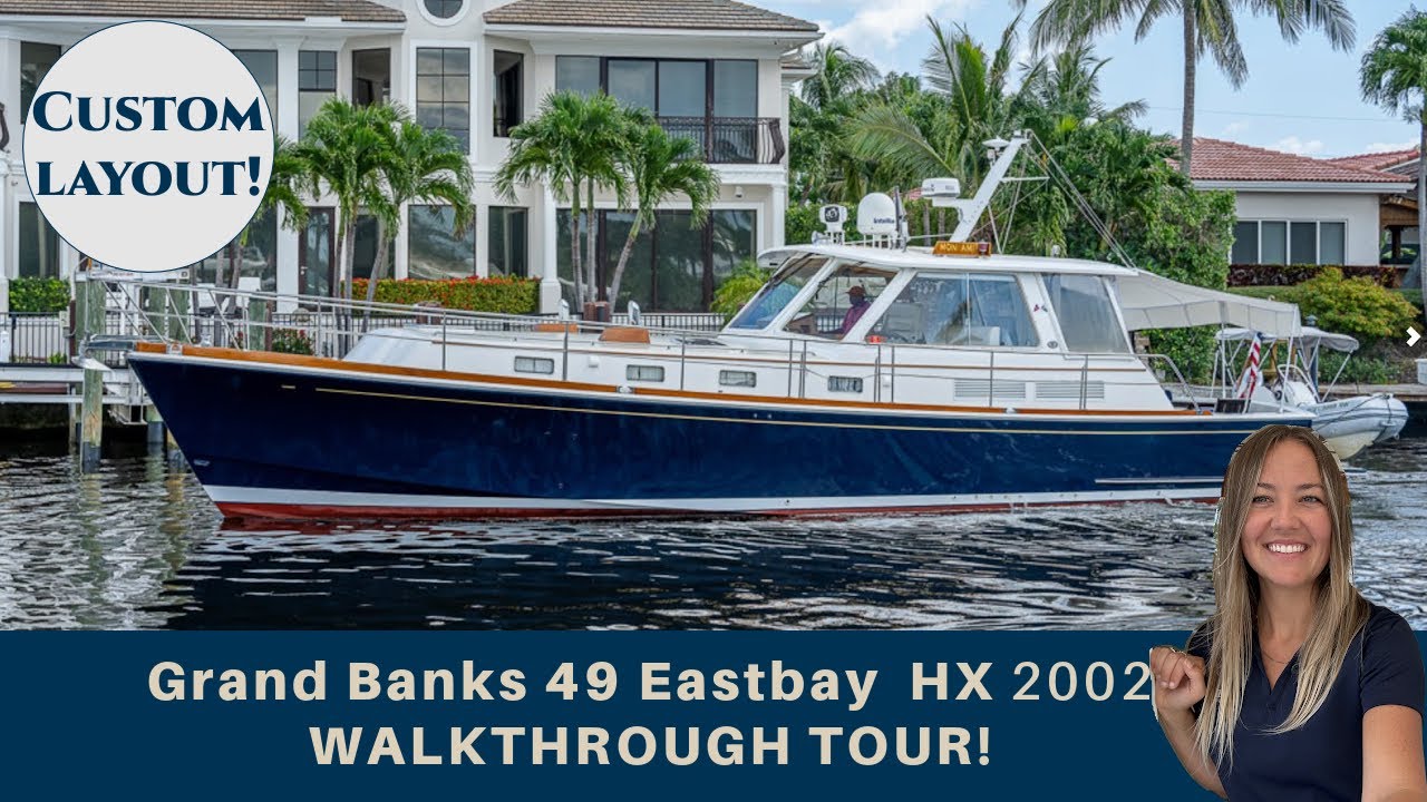 Обзорная экскурсия на яхте Eastbay 49 HX 2002!