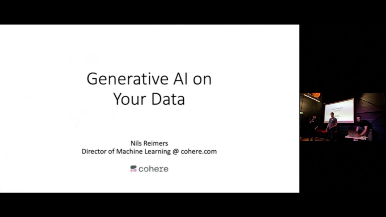 Connecting LLMs to your data by Nils Reimers - Zeta Alpha Transformers at Work 2023