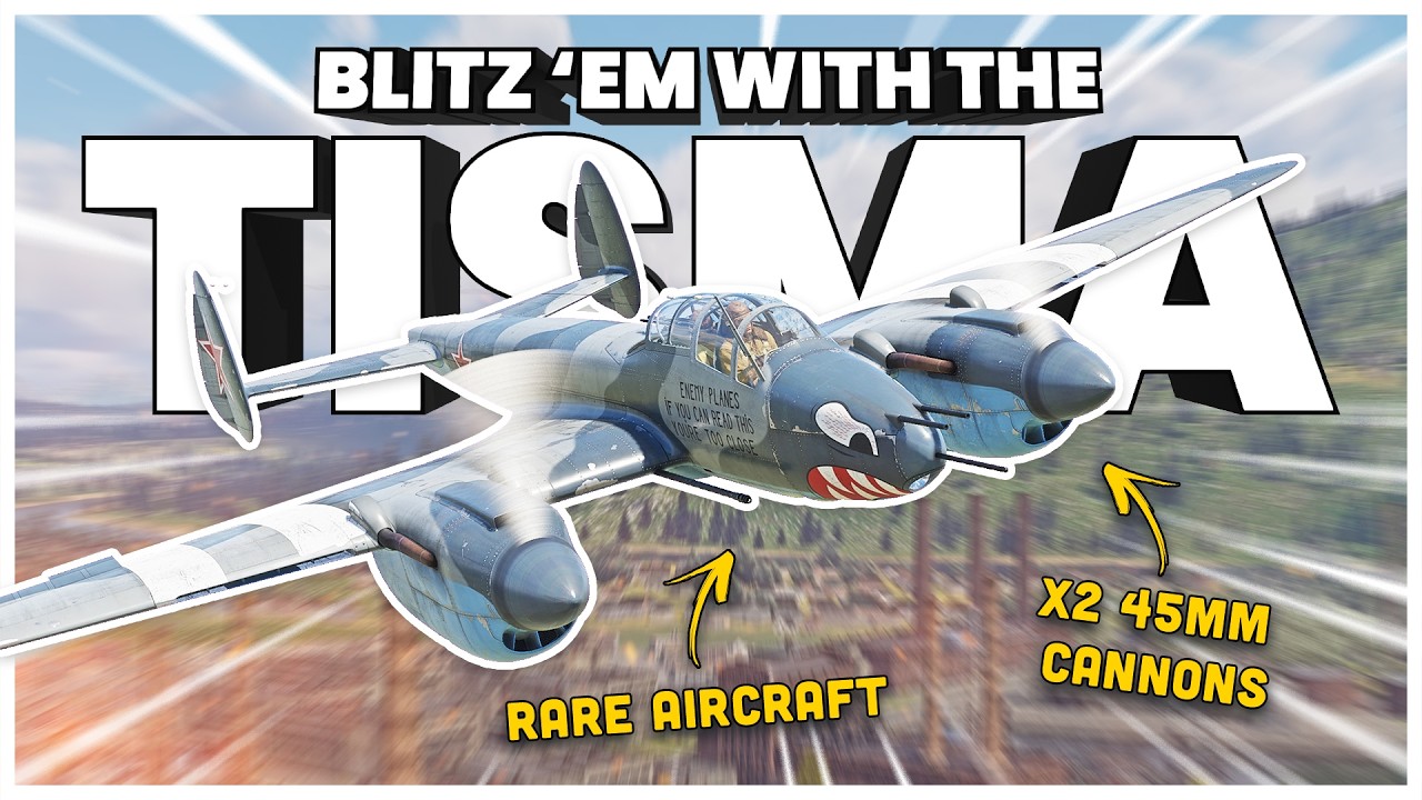 Блиц-атака ИГРОКОВ с помощью TISMA (War Thunder TIS MA)