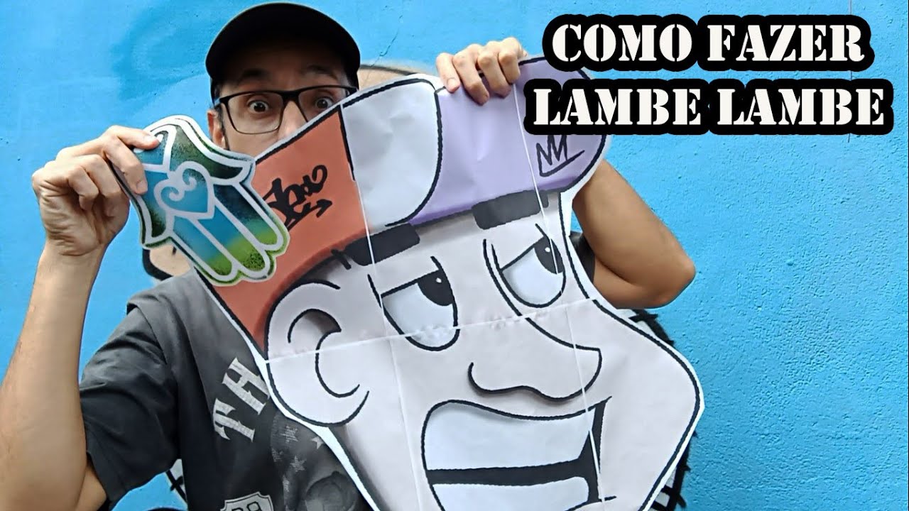 Dicas de como fazer e colar lambe lambe