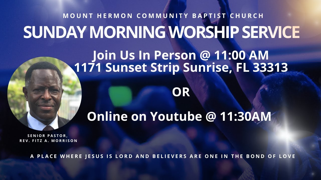 MHCBC Sunday Morning Worship Service 01/18/2026