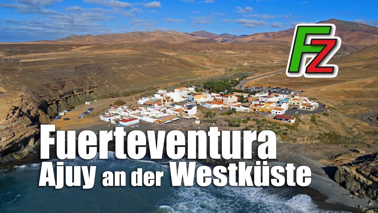 Fuerteventura Impressionen: Ajuy an der Westküste (4k Drohne)