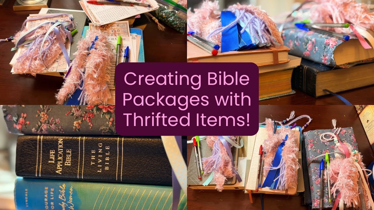 Bible Packages - How to gift your Thrifted Bibles
