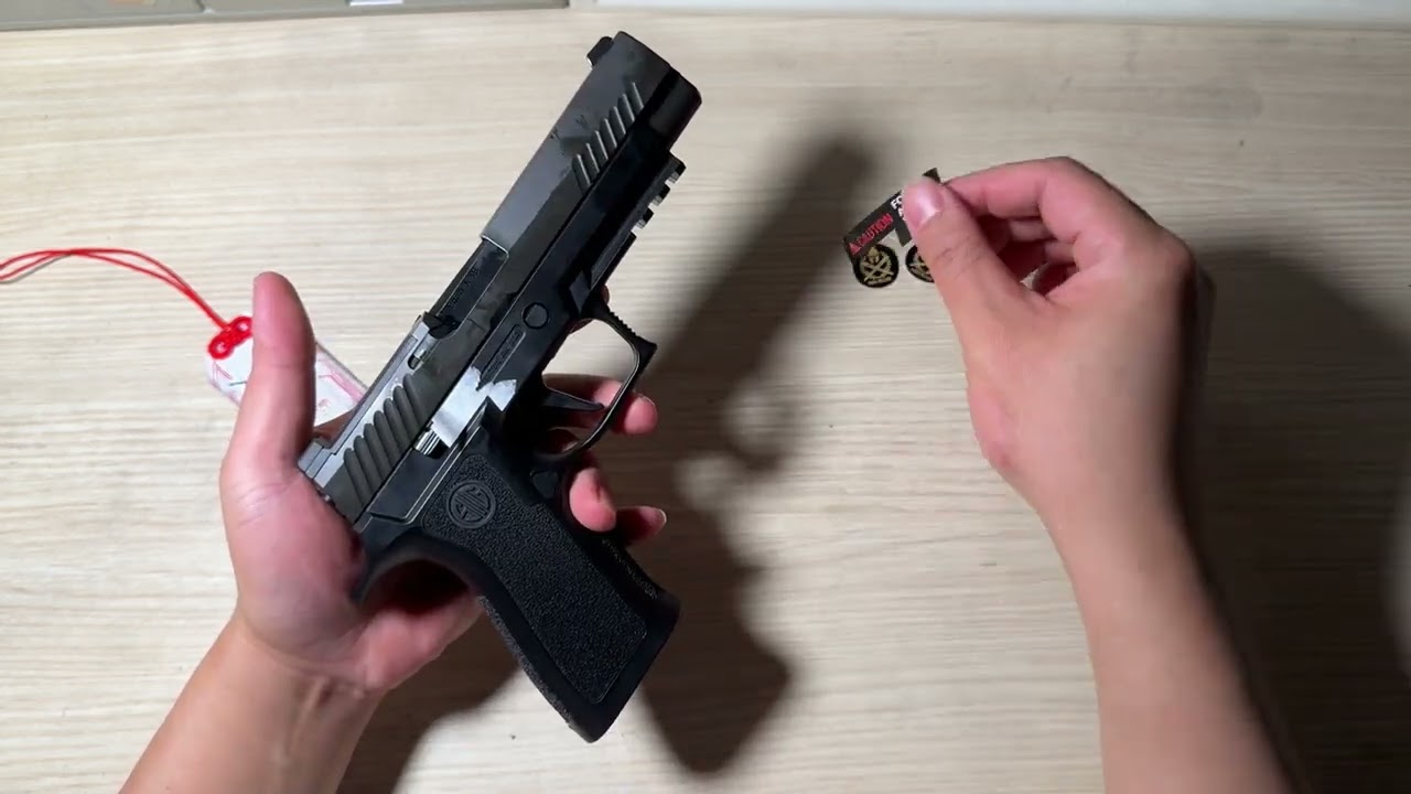 ParaBellum VFC SIG SAUER P320 XFULL GBB手槍 (灰黑) M17 X full PB VFC 系統 開箱 UNBOX