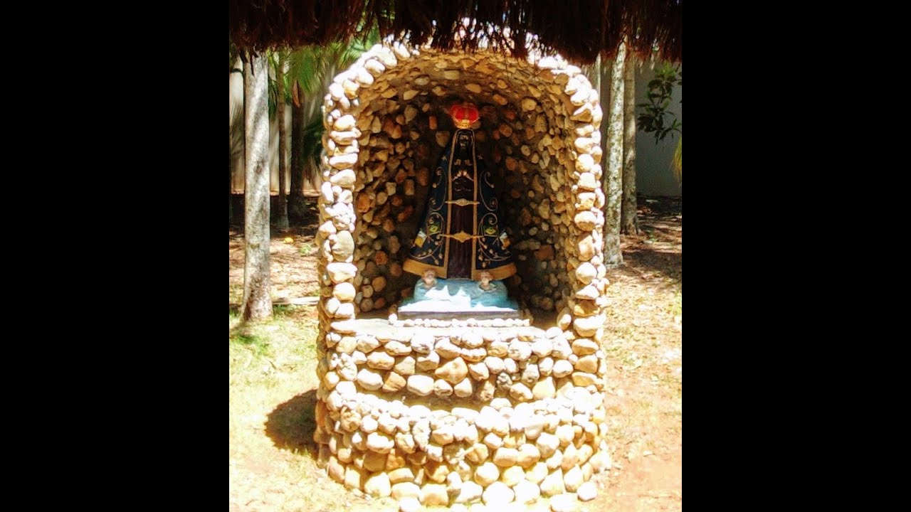 COMO FAZER GRUTA DE NOSSA SENHORA EM 8 MINUTOS