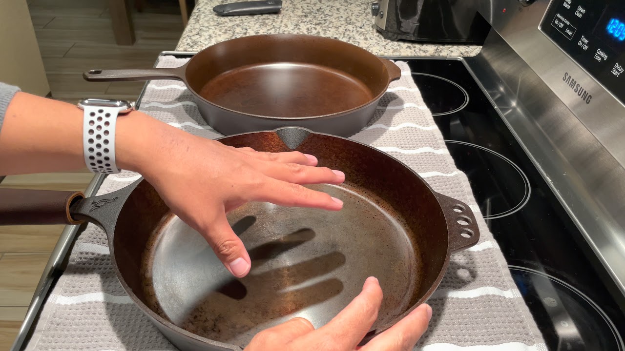 Smithey & Field cast iron skillet comparison