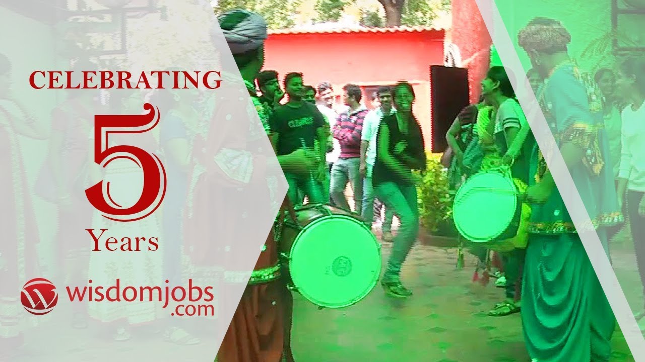 Kolla Ajay Director Wisdomjobs.com - 5 years Celebrations at Wisdom IT Services