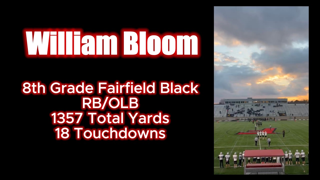 William Bloom 2025 Football Highlights