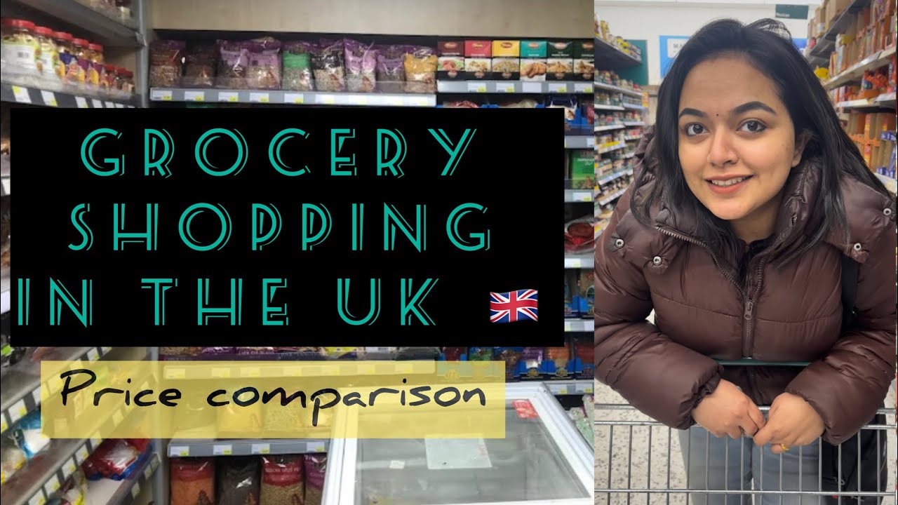 GROCERY SHOPPING IN THE UK 🇬🇧 |UKMALLU|SOUTHAMPTON|PRICE COMPARISON |VLOG -18#southampton #ukmallu