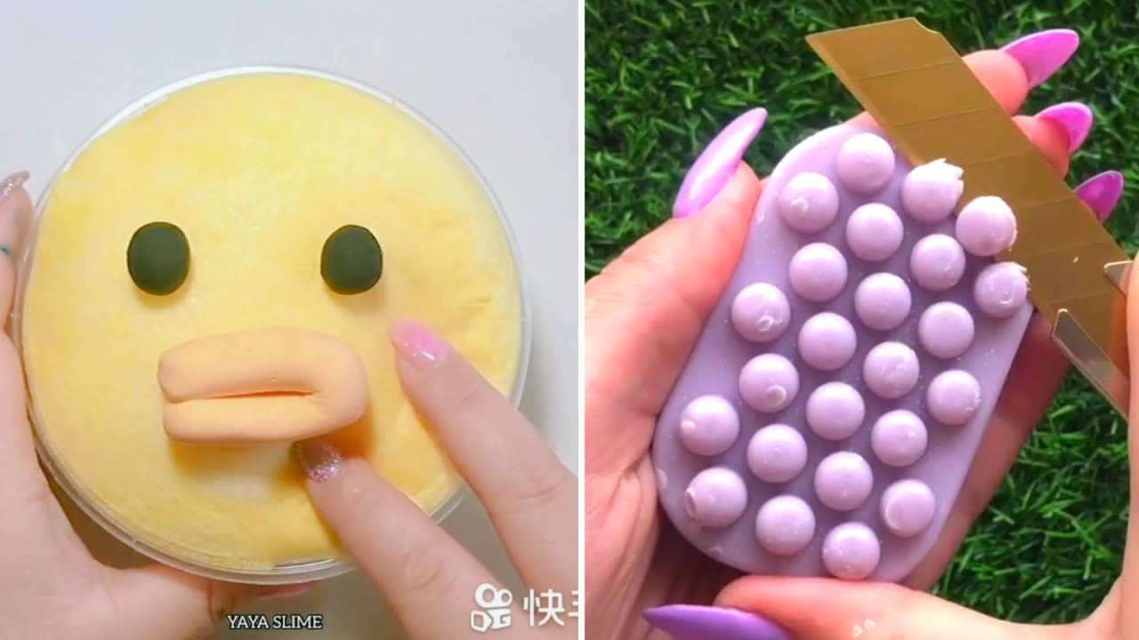 Удовлетворительная хрустящая слизь ASMR 2023 | Расслабляющие видео слизи | Нуэво Слайм 2023