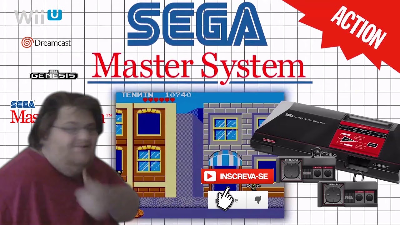 Pack 83 Roms Master System PT-BR.