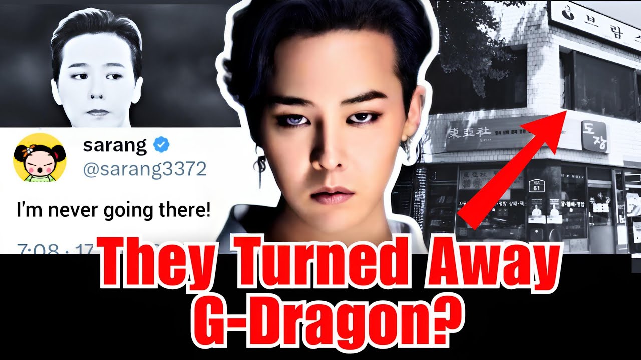 Даже G-Dragon не пустили в это корейское кафе.