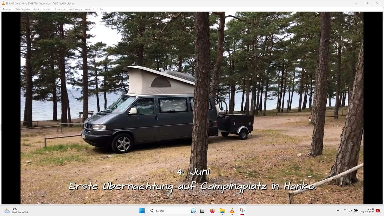 Teil 1/5 Zweimonatige Skandinavienreise mit VW Bulli T 4 California Coach