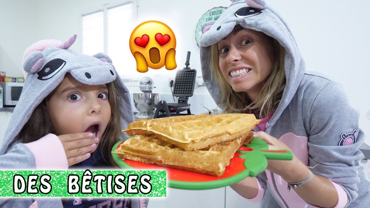 LICORNES, GAUFRES et BÊTISES 🦄 / Family Vlog