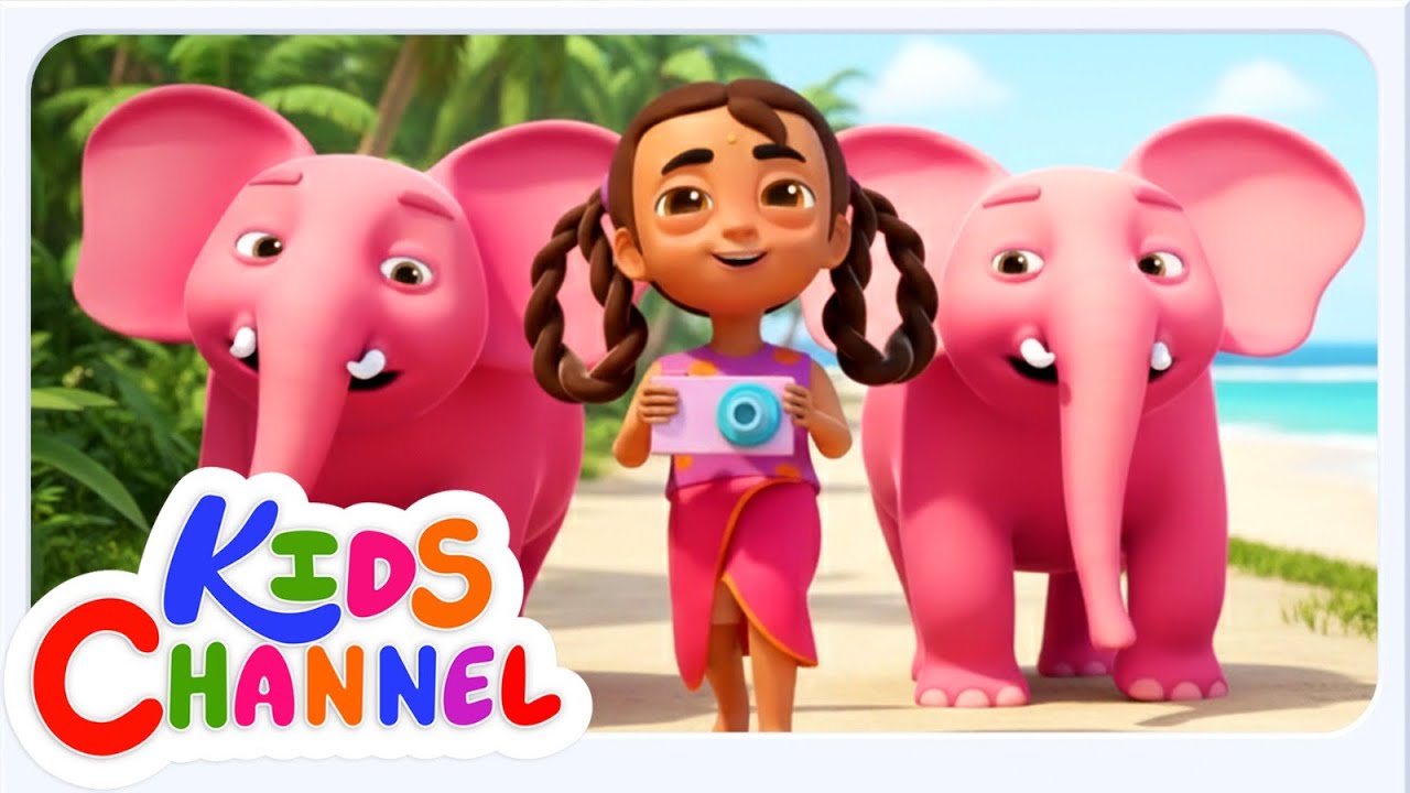 Okka Pedda Enugu, పెద్ద బొద్దు ఏనుగు, Telugu Nursery Rhymes and Songs for Kids
