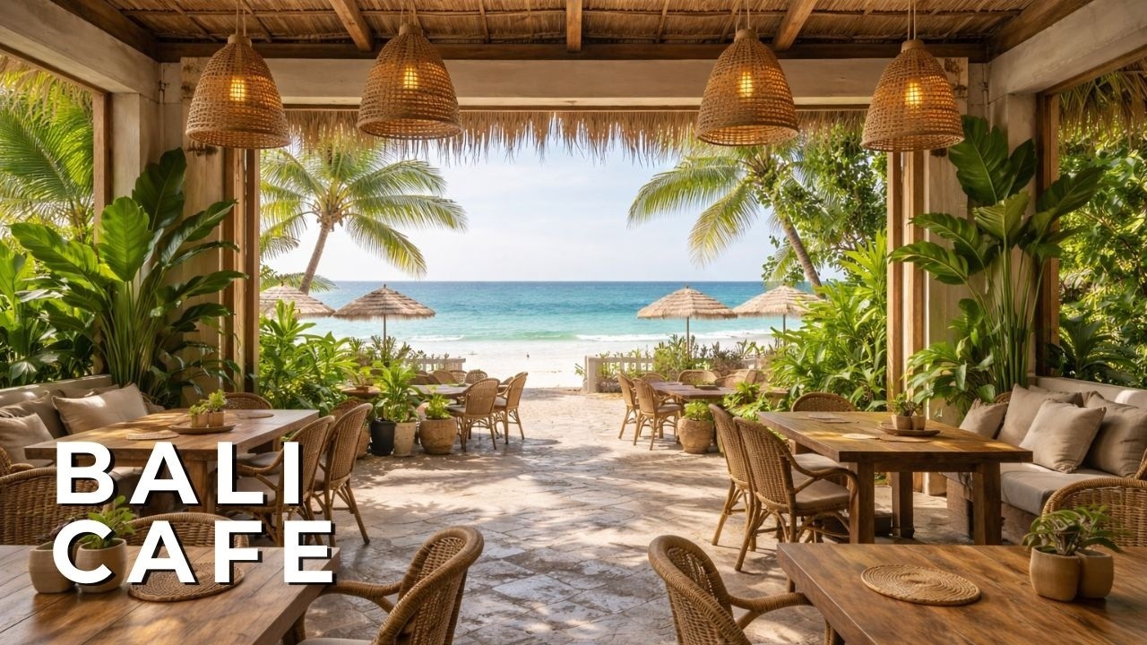 Playlist | Пляжный бар: Музыка для отличного настроения ☀️ Bali Beach Cafe | easedio