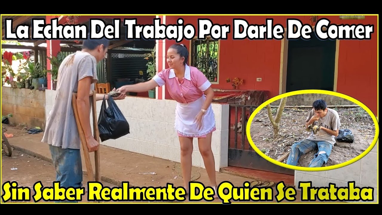 -Su Jefa La Corrió Del Trabajo Por Ayudar A Vagabundo Sin Saber De Quien Se Trataba-