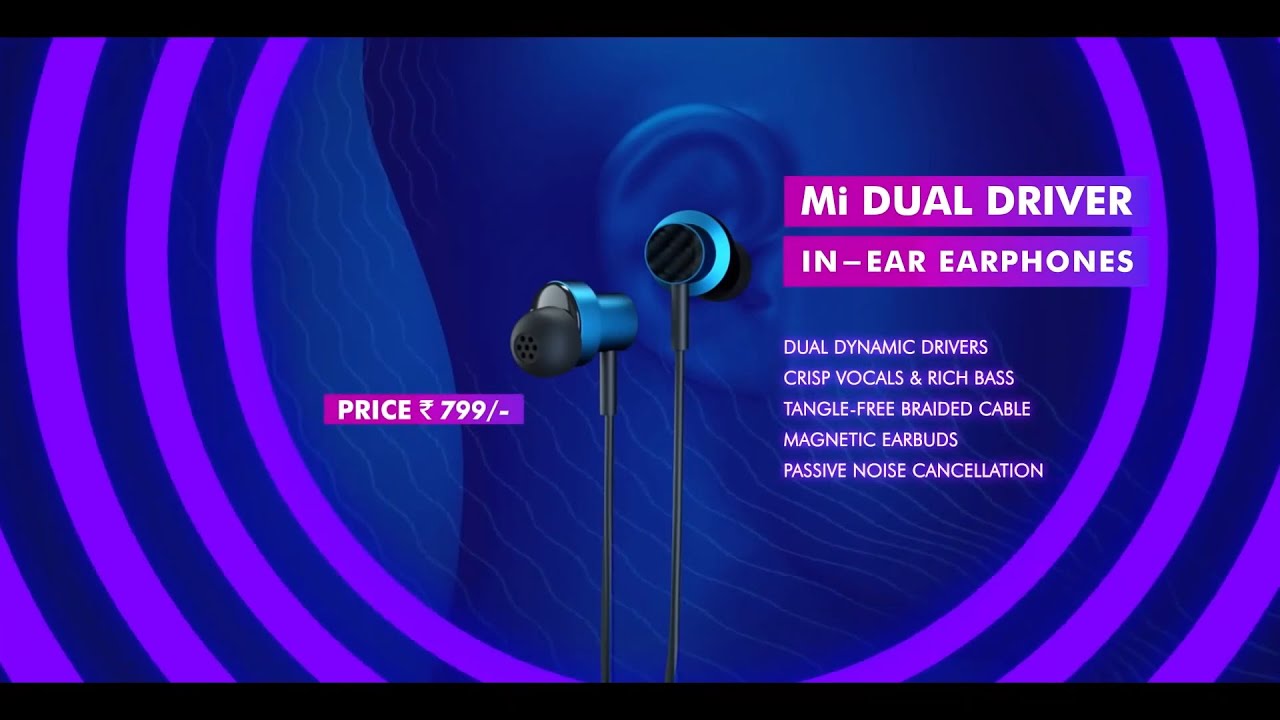 Mi Dual Driver In Ear Earphones Official Trailer | Unmatched HD Audio
