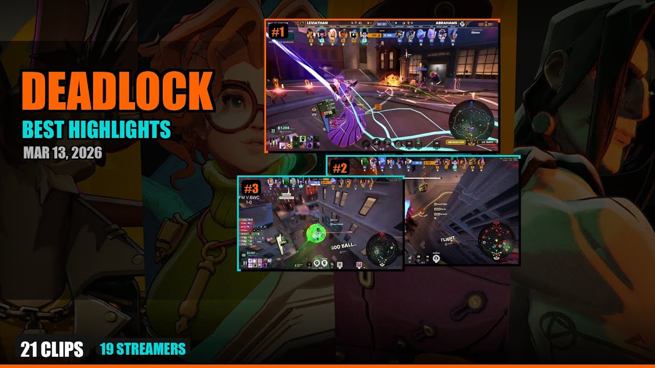 DEADLOCK Daily Highlights — Best Clips 03/13