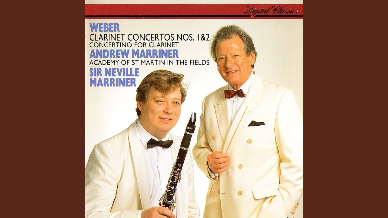 Weber: Clarinet Concerto No. 1 in F minor, Op. 73: 1. Allegro