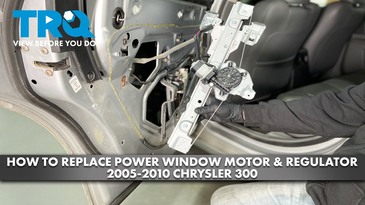 How to Replace Power Window Motor & Regulator Assembly 2005-2010 Chrysler 300