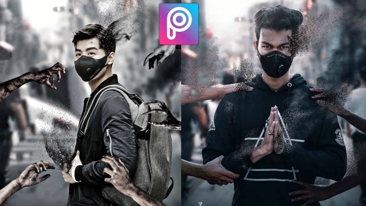 Corona Concept Vijay Mahar | Corona Virus Vijay Mahar Photo Editing | Corona Photo Editing | RTWORLD