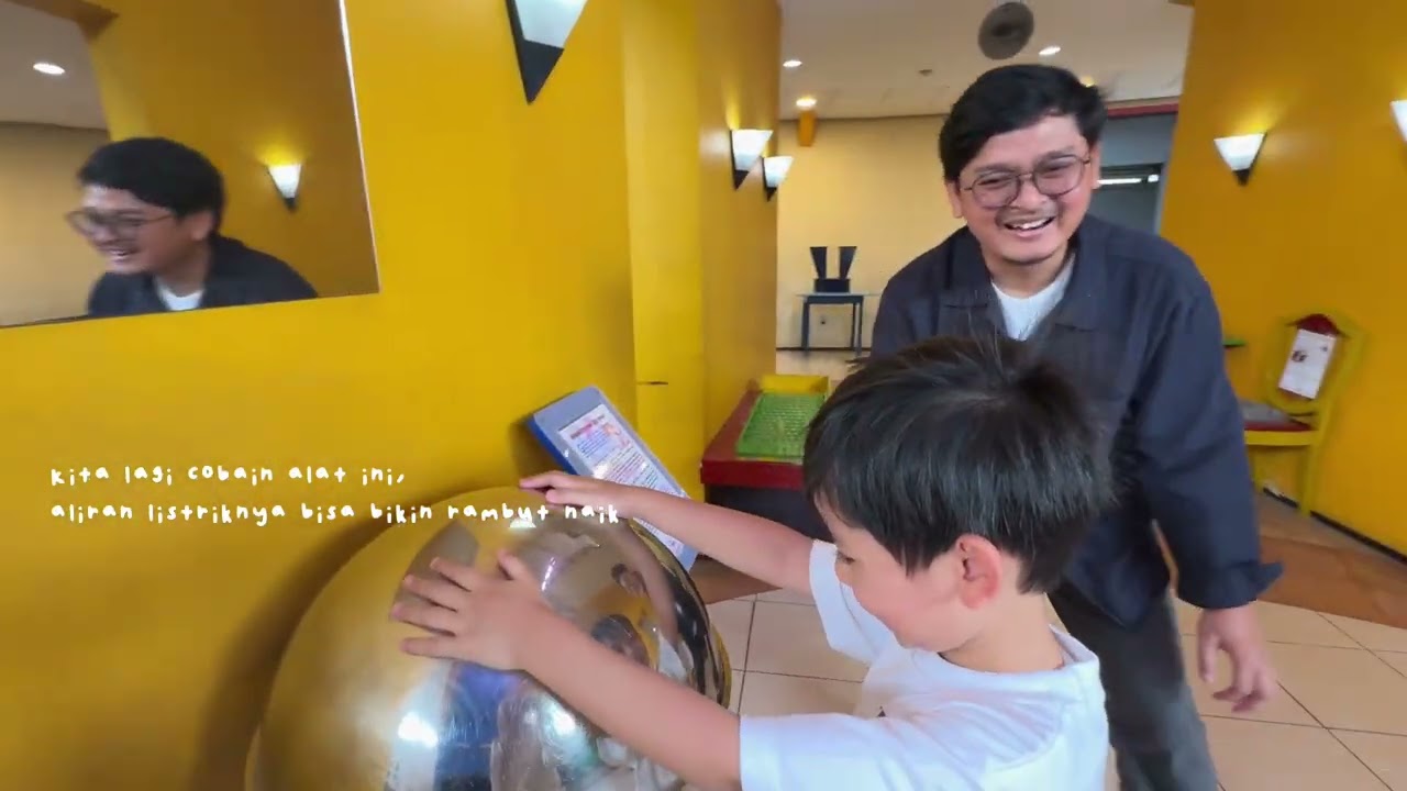 A day at science center in bandung