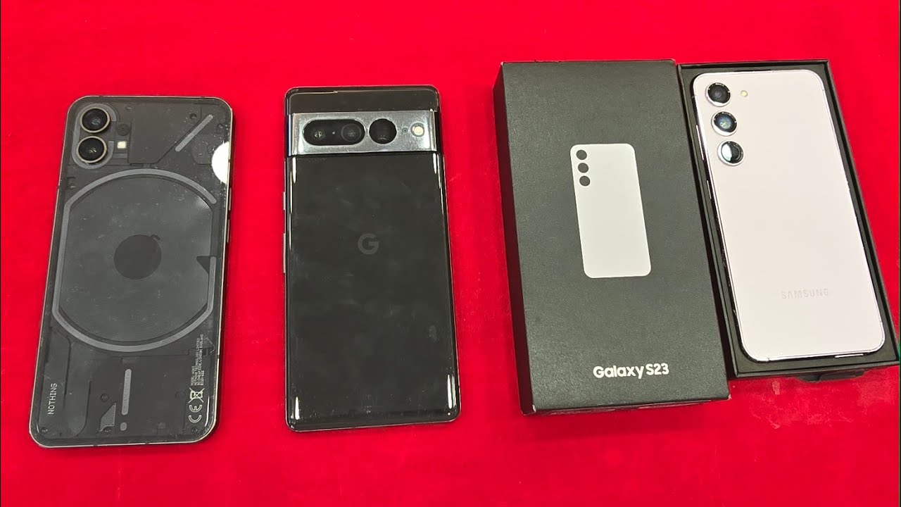 Nothing 1 :5850/- Pixel 7pro :6950/- Sam S23 : 12500/- ☎️7200837200 / 7010149348 #stockvideo #offer 
