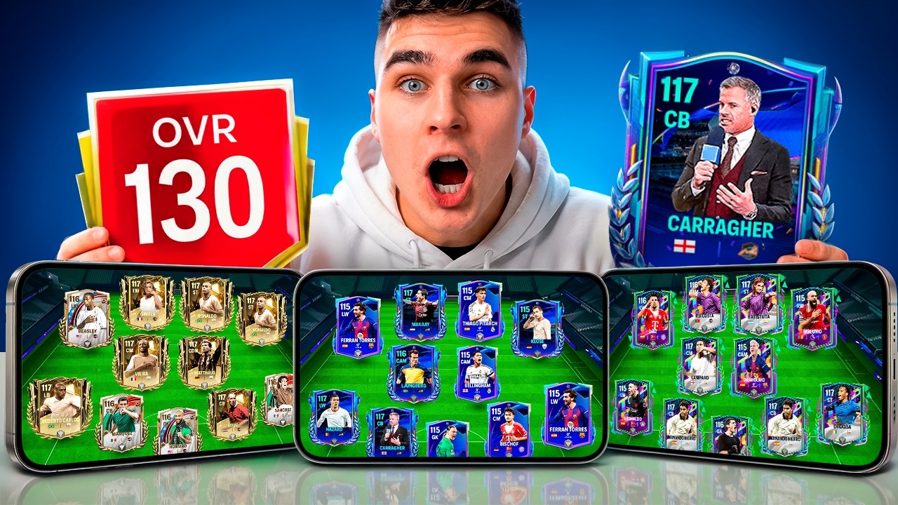 Я первый сделаю 130 OVR в FC Mobile!