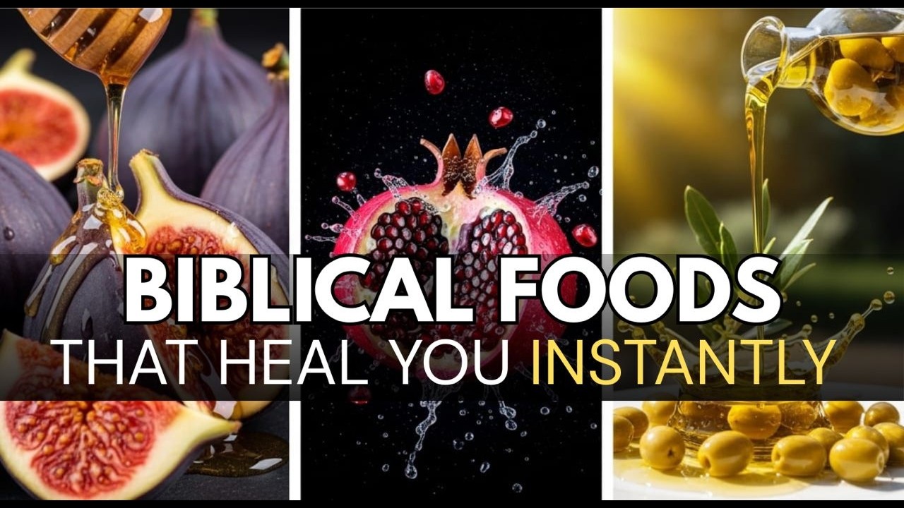 20 библейских суперпродуктов, которые мгновенно вас исцелят.