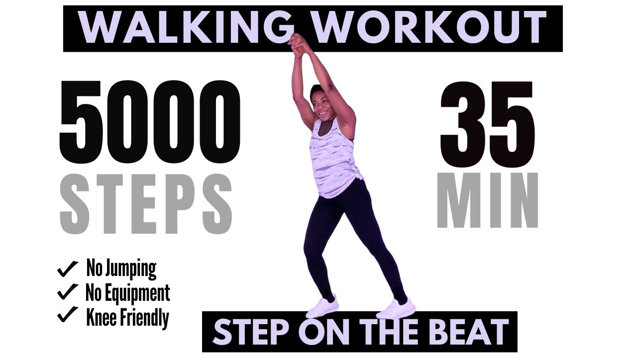 5000 Steps in 35 Min Fat Burn Walking Workout I Low Impact Indoor ExerciseI Easy Cardio Dance