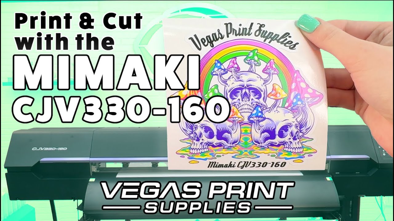 Unboxing and Printing on the Mimaki CJV330-160!