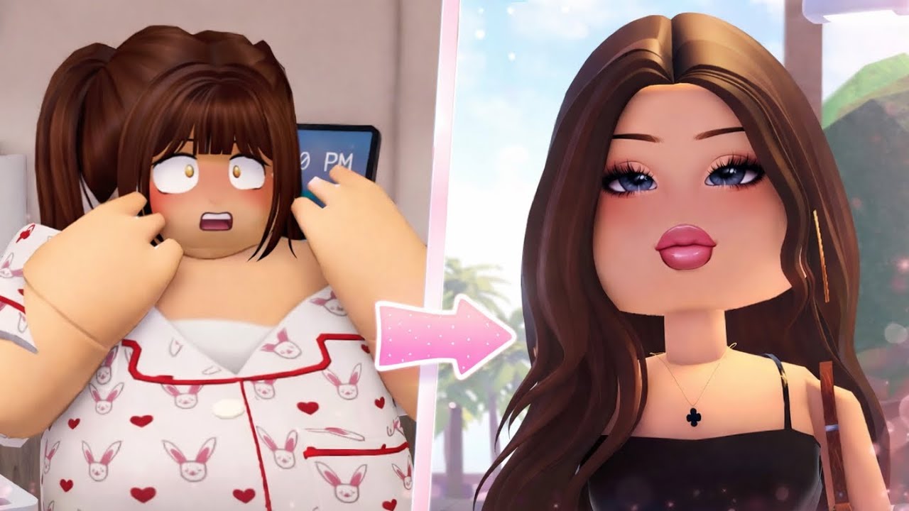 FAT TO BADDIE AFTER MY BF CHEATED ON ME! | a Roblox Story | Berry Avenue