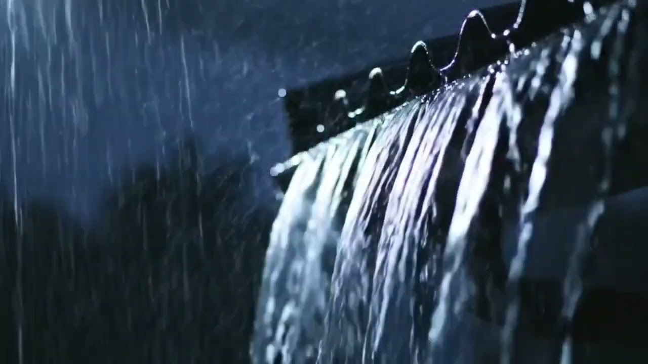 Deep Bass Thunderstorm & Rain on Tin Roof | Powerful Sleep Aid