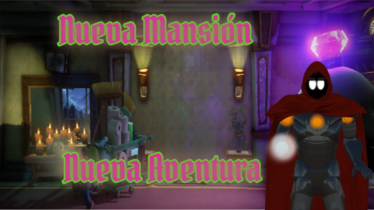 Empezando en una nueva MANSIÓN - Luigi's Mansion 3 con C.A.P (#1)