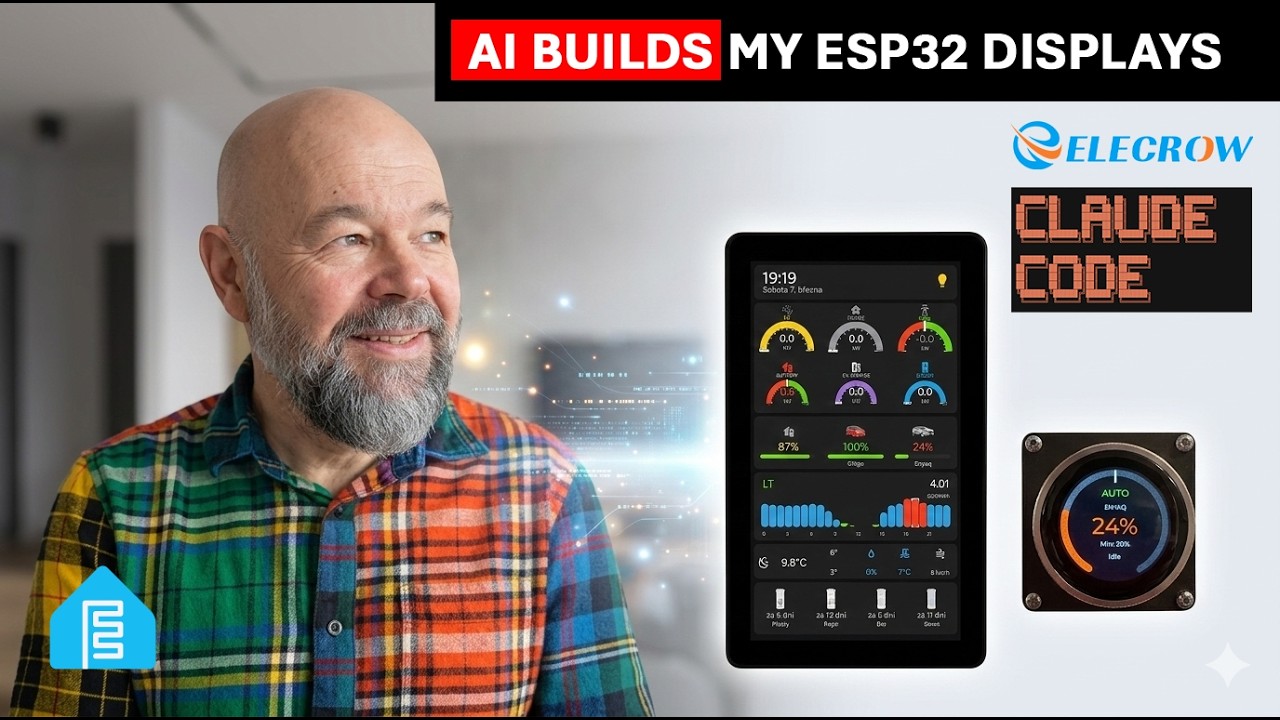 VibeCoding ESP32 Displays for Home Assistant — No Code, Just Prompts