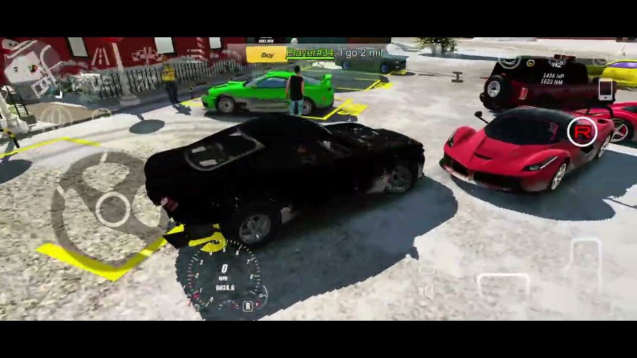 I'm playing car parking multiplayer 
