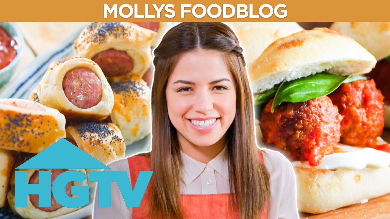 Würstchen im Schlafrock & vegetarische Fleischbällchen-Burger | Mollys Foodblog | HGTV Deutschland