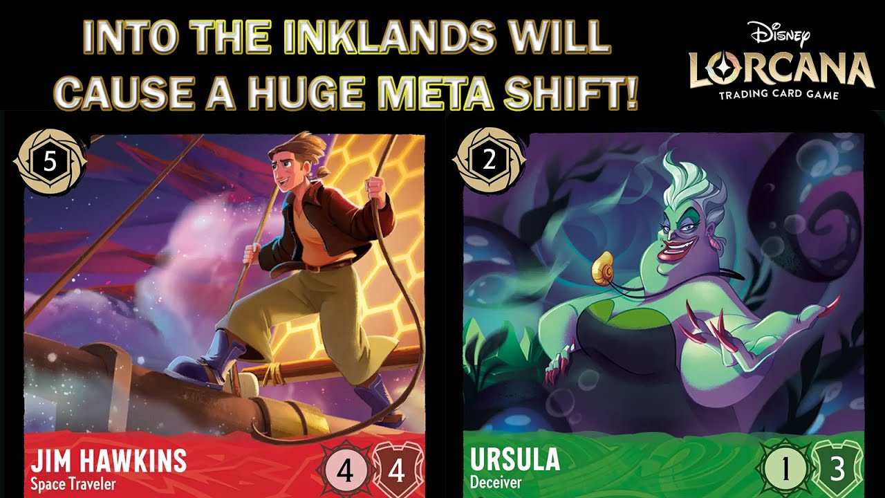 NEW INTO THE INKLANDS CARDS TO SHAKE THE META UP BIG TIME - Disney Lorcana Set 3