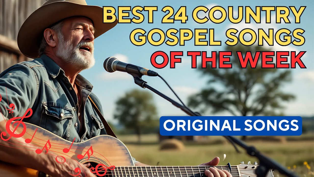 🎸 TOP 24 Country Gospel Songs OF THE WEEK - Inspiring Worship to Give Thanks and Soothe Your Heart 💖