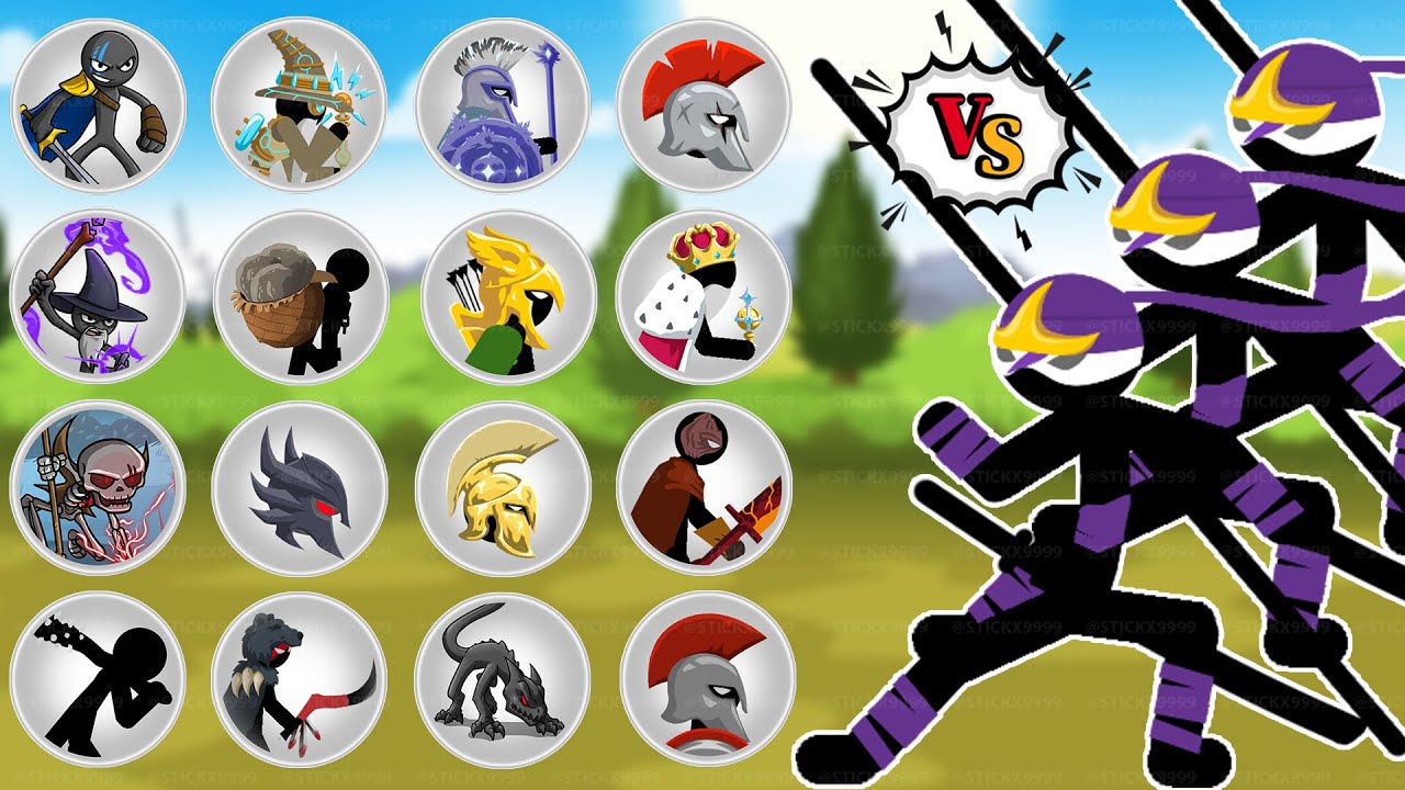 STICK WAR 3 : 9 Teams Take on 3 Shades &ndash; Who Will Survive? ⚔️ STICK WAR SAGA HACK 💥 Stickx9999