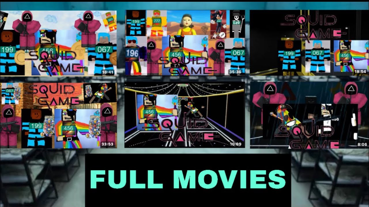 CraftXcel Media! | Squid Game Season 1: FULL MOVIES (PRODUCTION) SERIES 