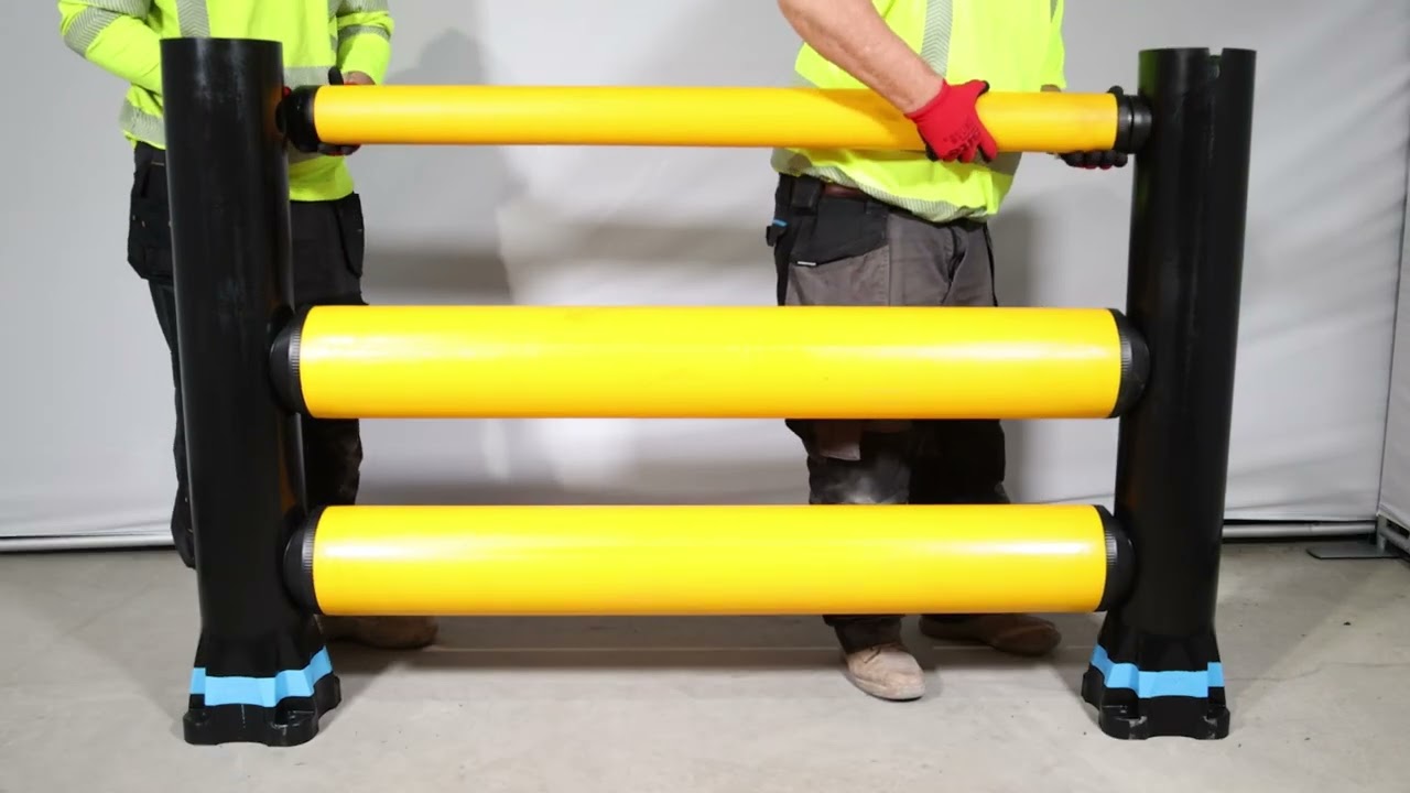 A-SAFE Barrier 190-T2-P1 Installation Video