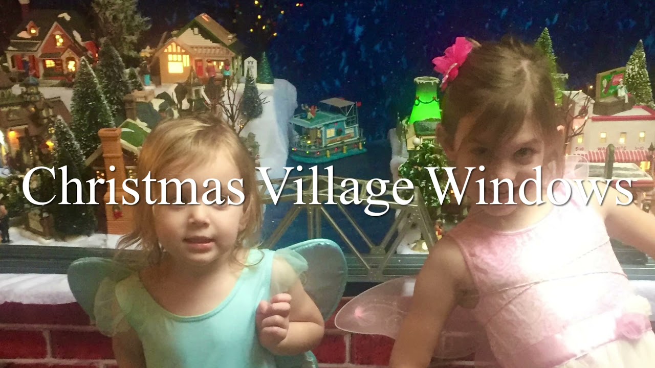 Christmas Village Windows
